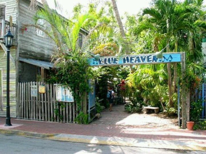 The courtyard entrance to Blue Heaven on Thomas Street