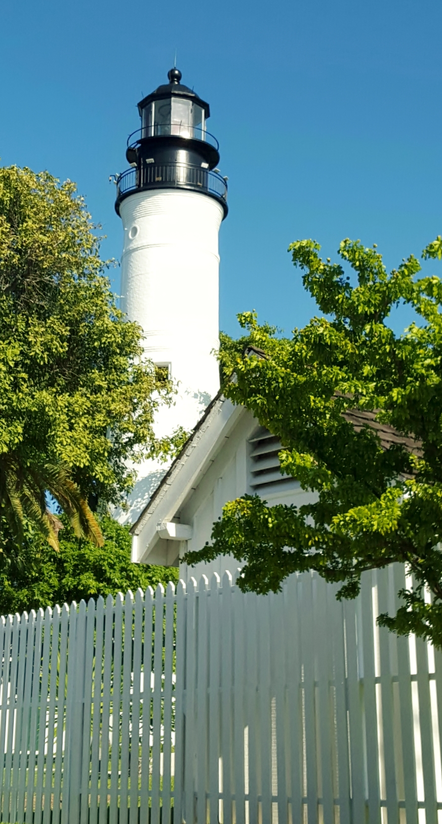 The Key West Lighthouse still stands