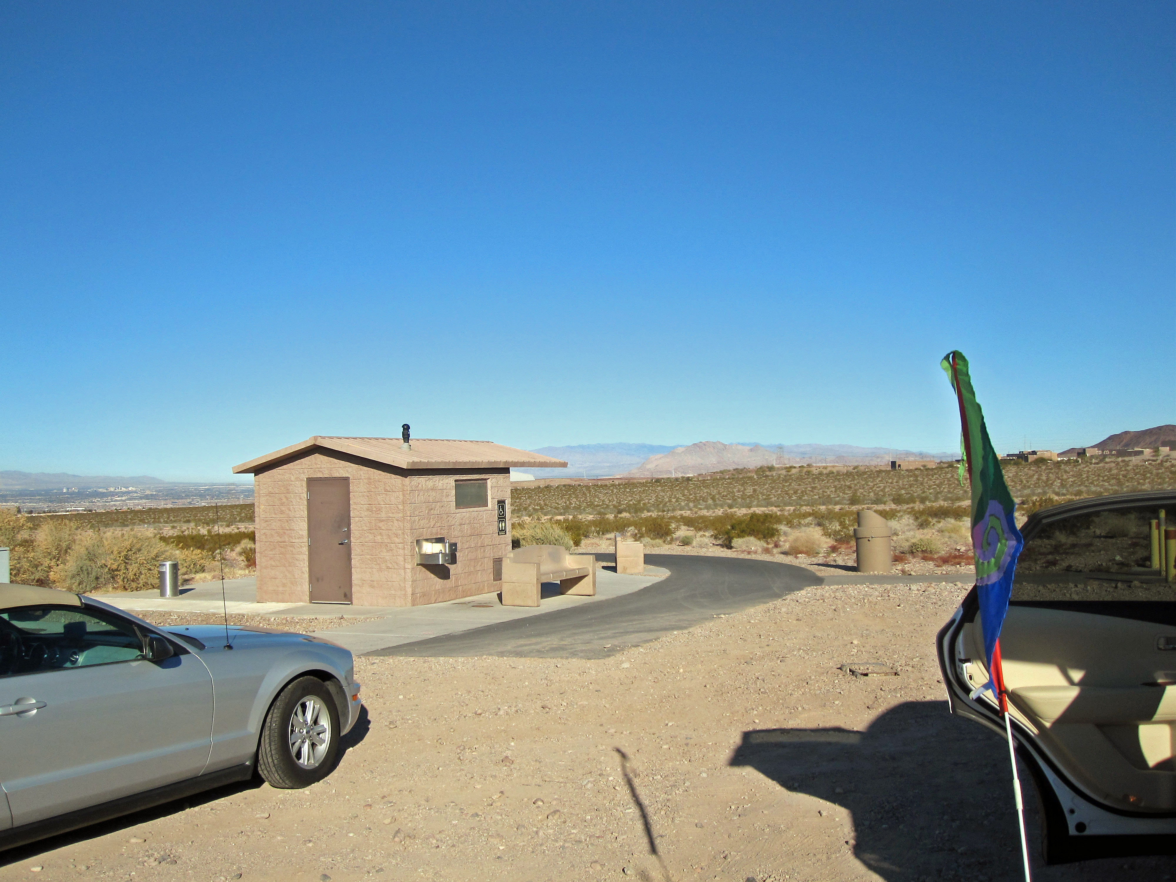 River Mountain Loop Trail Trail Head in Henderson