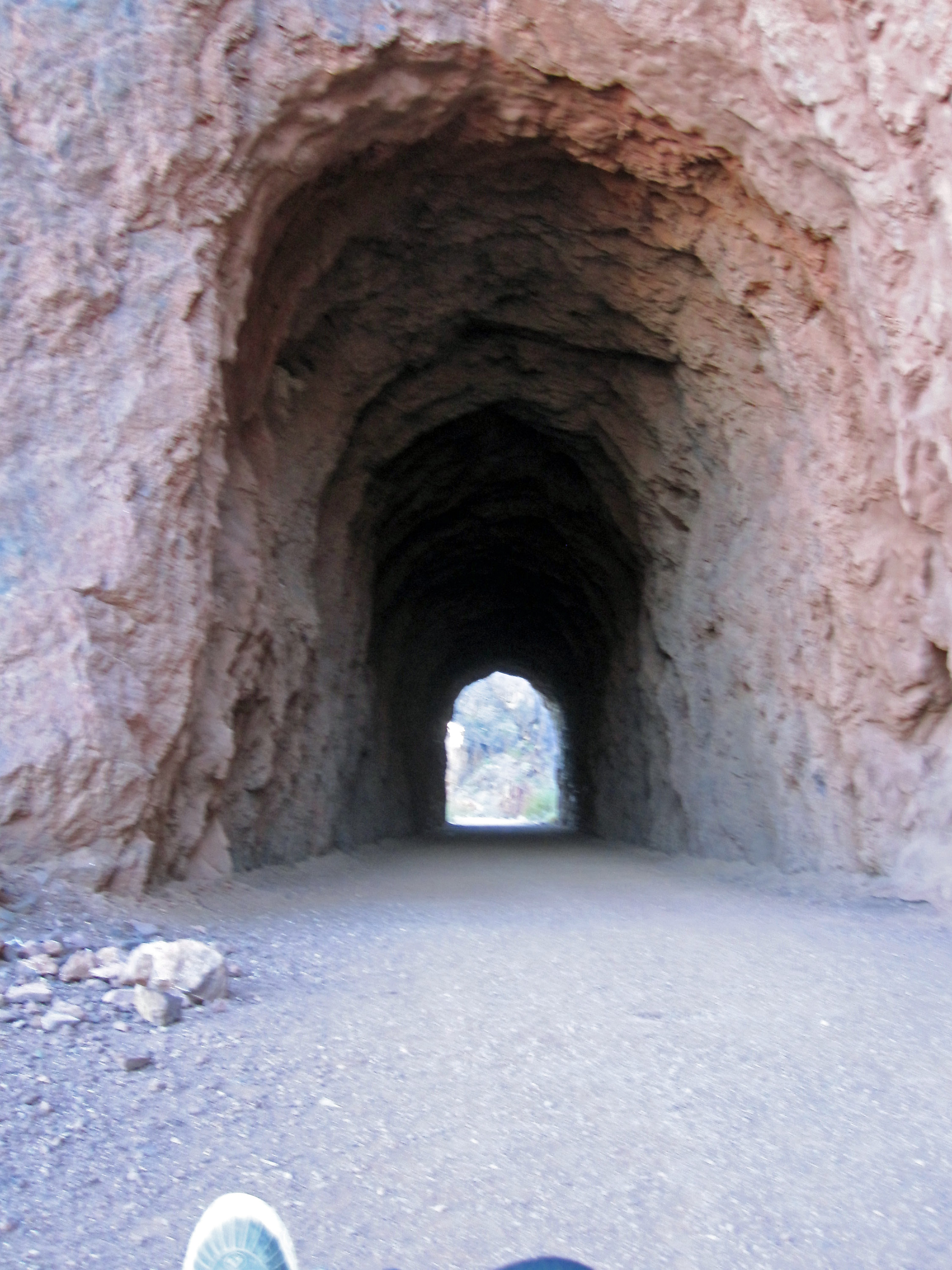 One of the tunnels along the Historic Railroad Tunnel Trail