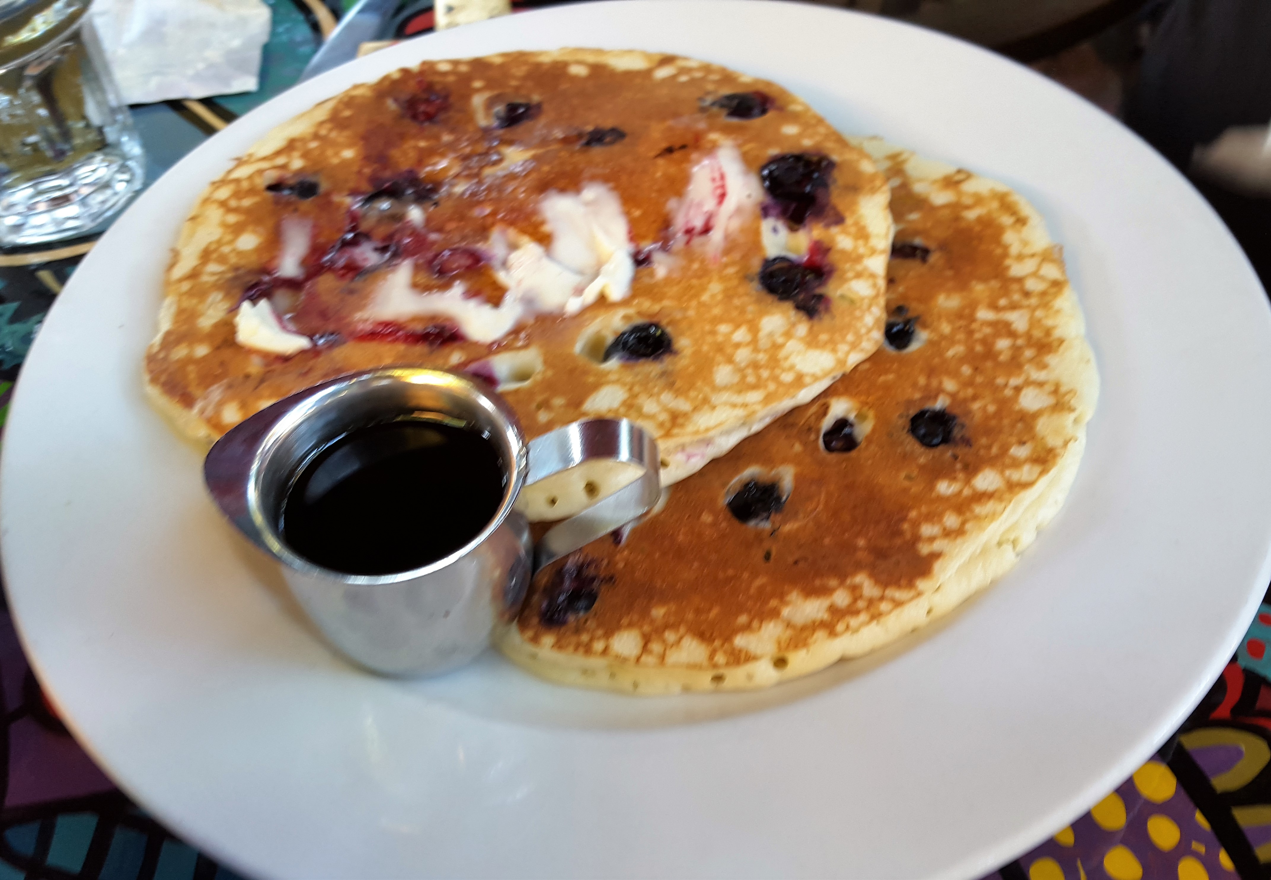 blue heaven blueberry pancakes