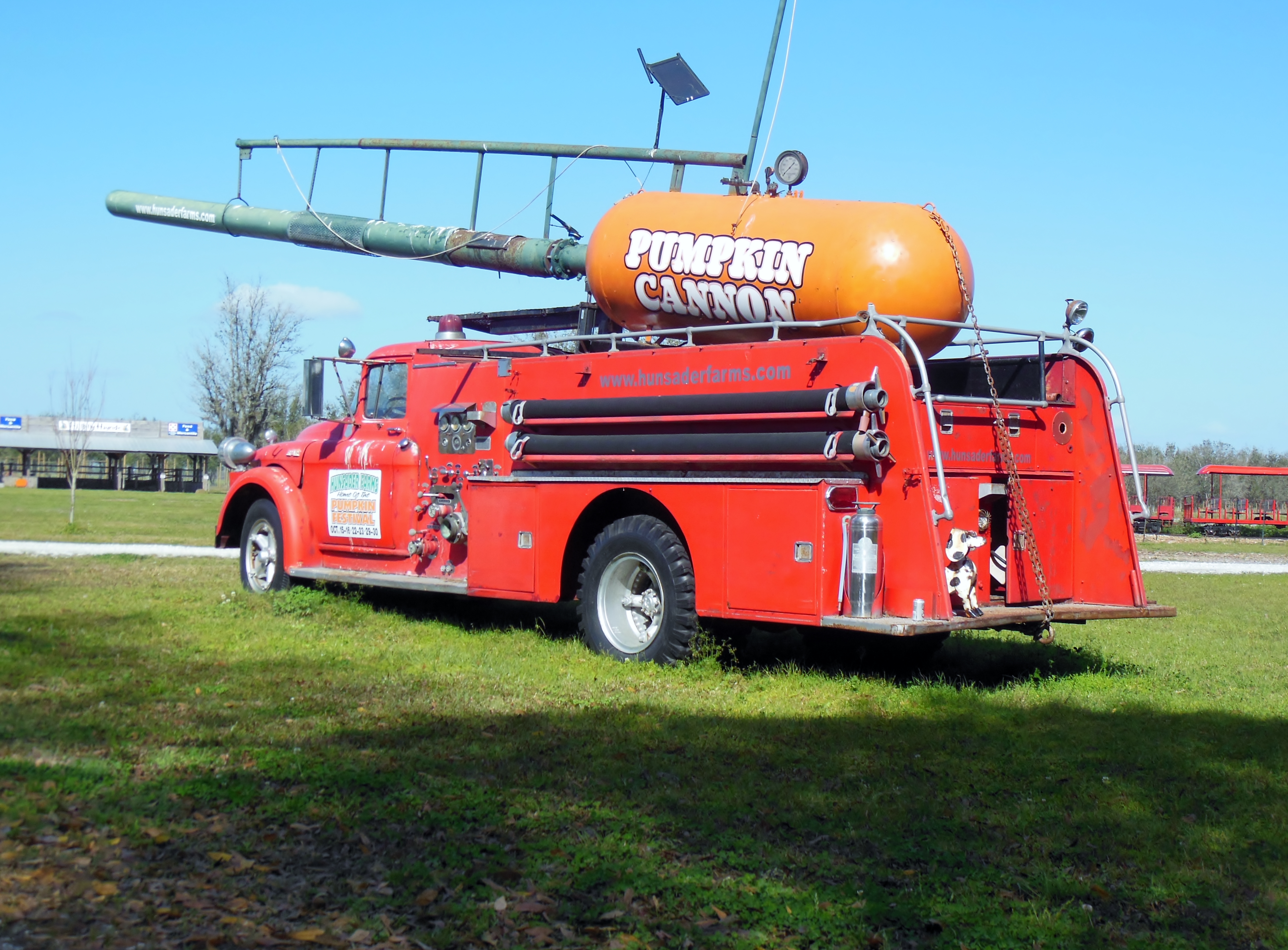 Ready for pumpkin chuckin' at the Pumpkin Festival