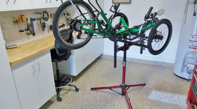 Product Review:  SportCrafters Trike/Handcycle Workstand