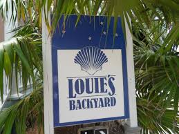 Louie’s Backyard, Key West, Florida